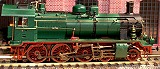 Sächsische Personenzuglokomotive XIIh mit niedrigem Umlauf